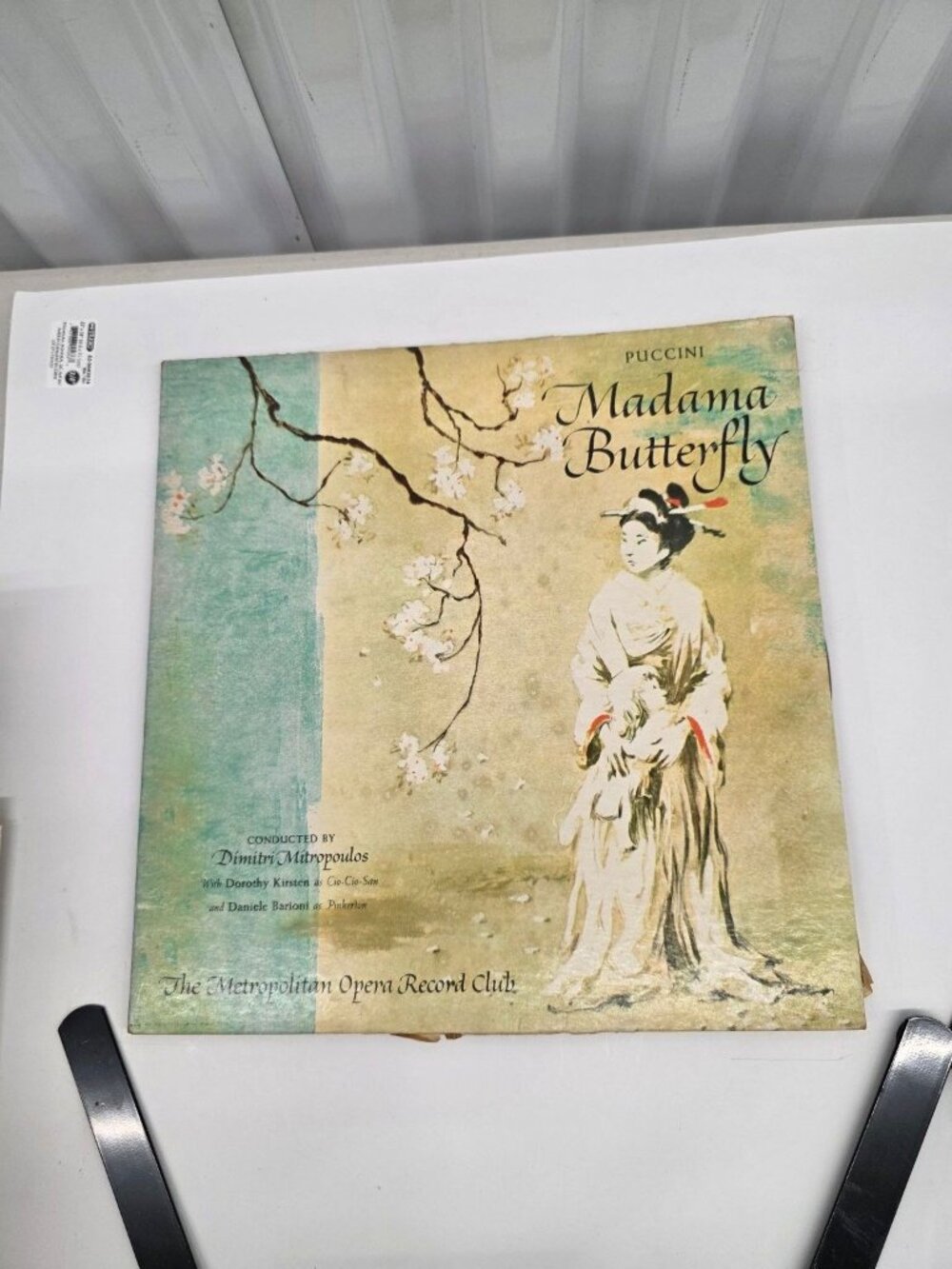 Puccini – Madama Butterfly LP Record Metropolitan Opera Club Classical 33RPM